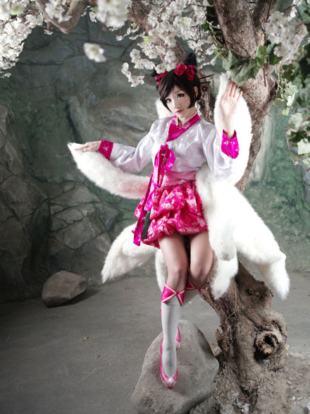 螺旋猫miyuko阿狸精美cos(8)