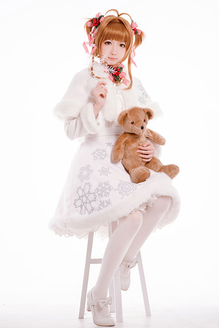 《魔卡少女樱》木之本樱&李小狼圣诞COS(6)