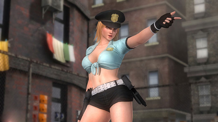 《死或生5》巨乳美女警服DLC美图赏(6)