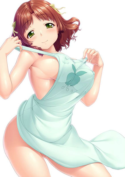 宅男福利 二次元果体围裙美少女图集(2)