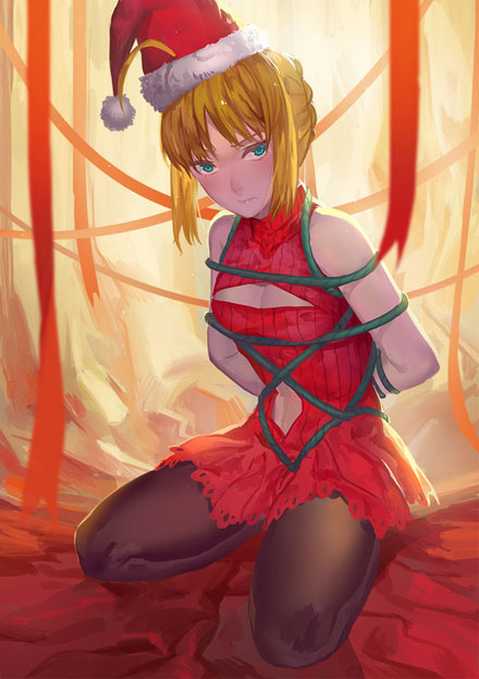 二次元圣诞美少女美图赏三(12)