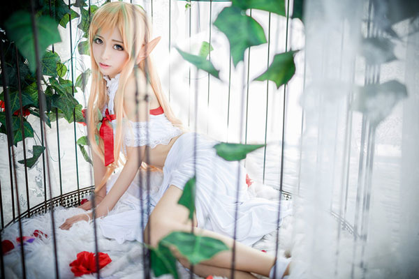《刀剑神域》亚丝娜绝美COS(12)