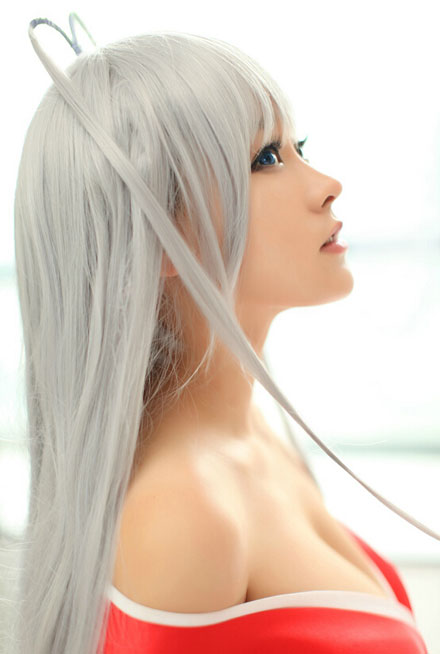 宅男女神柳侑绮枣真夜诱人COS(3)
