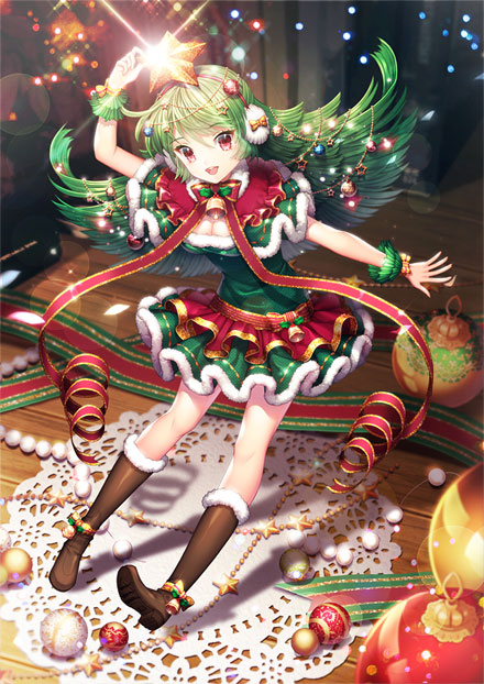 二次元圣诞美少女美图赏二(13)