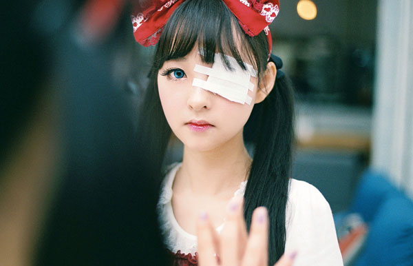 日系双马尾萝莉胶片写真集(12)