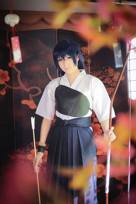 《Love Live!》园田海未弓道服Cos(12)