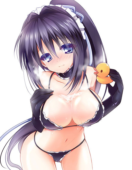 二次元单马尾美少女美图赏二(2)