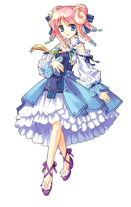 二次元羊耳美少女美图赏析(21)