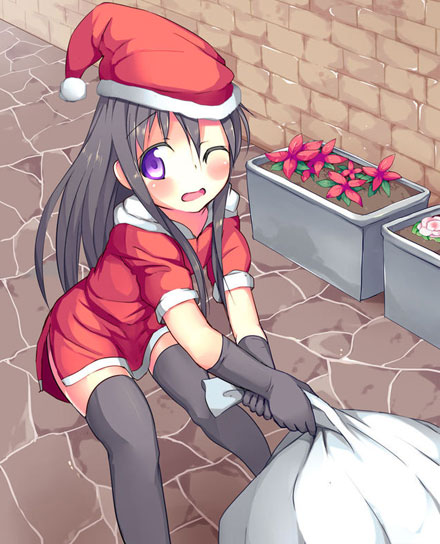 二次元圣诞美少女美图赏五(3)