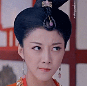 萧才人翻白眼表情搞笑GIF(2)