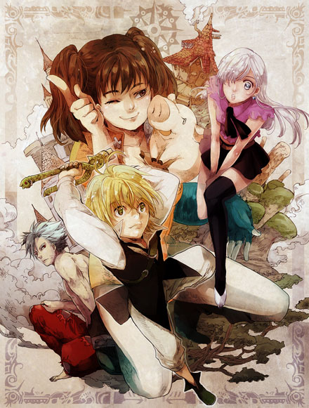 《七原罪》伊丽莎白·里昂妮丝图赏(18)