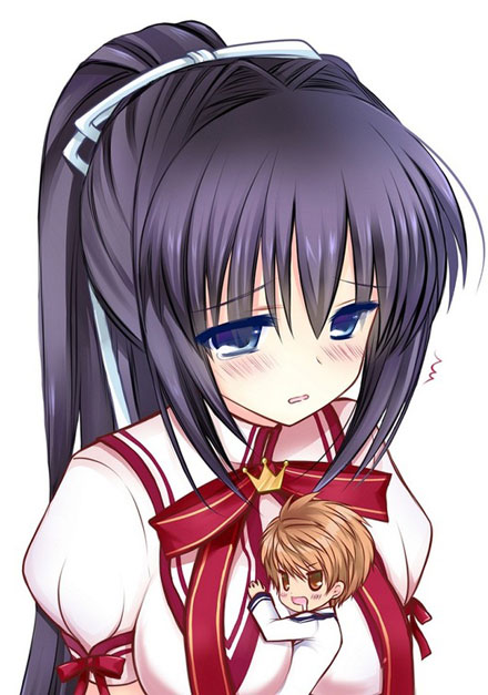 二次元单马尾美少女美图赏二(16)