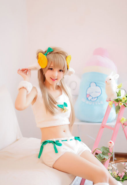 南小鸟卡牌绵羊装cosplay(8)