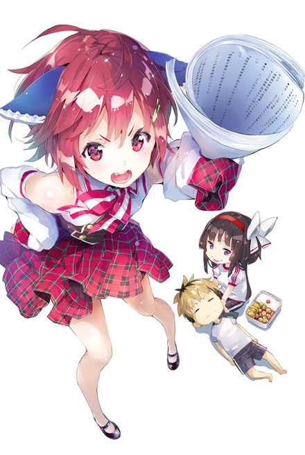 二次元格子裙美少女美图赏二(9)