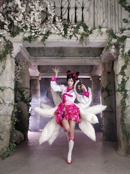 螺旋猫miyuko阿狸精美cos(13)