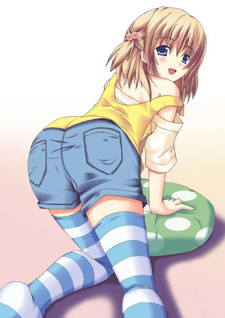 二次元热裤美少女美图赏二(6)