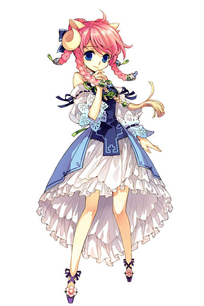 二次元羊耳美少女美图赏析(23)