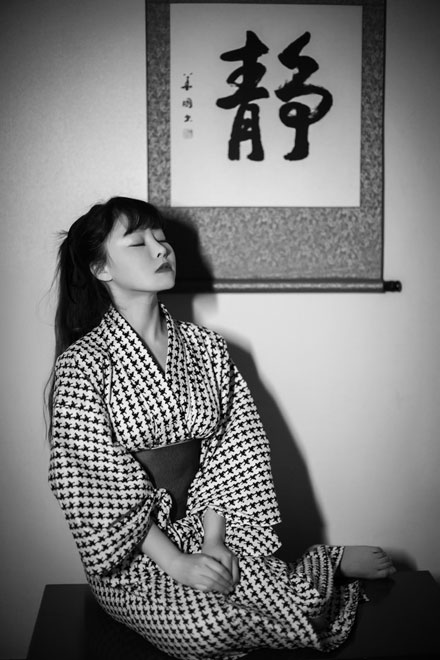 宅男女神柳侑绮日系浴衣爆乳写真(4)