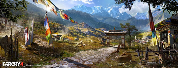 《孤岛惊魂4》概念原画美图赏(12)