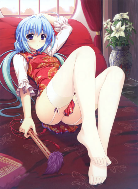 二次元旗袍美少女性感美图赏二(4)