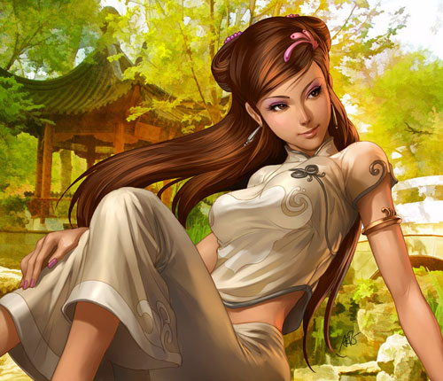 Artgerm游戏美女同人画赏析(11)