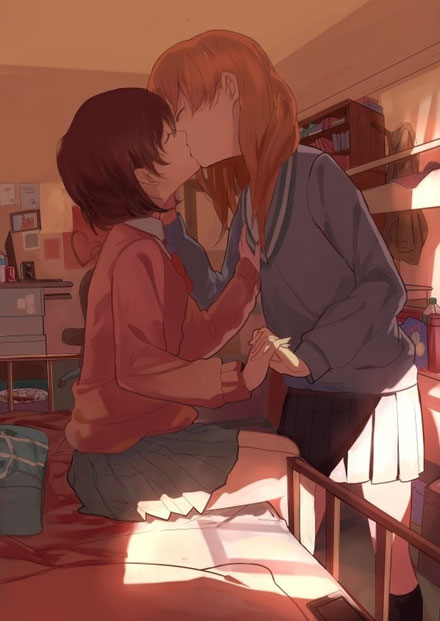 二次元百合美少女图集二(12)