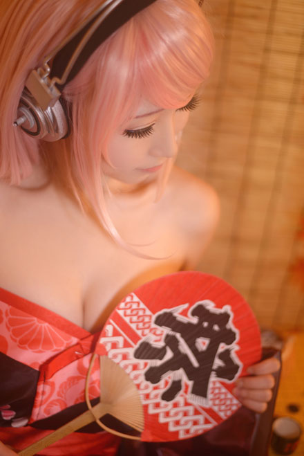 超级索尼子浴衣诱人COS(3)