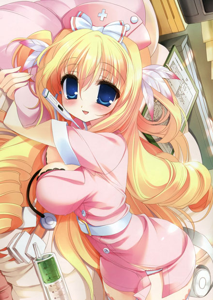 二次元护士装美少女美图赏二(14)