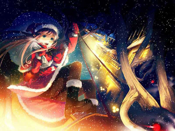 二次元圣诞美少女美图赏三(15)