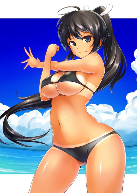 二次元爆乳泳装少女第六弹(9)
