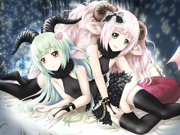 二次元羊耳美少女美图赏析(13)