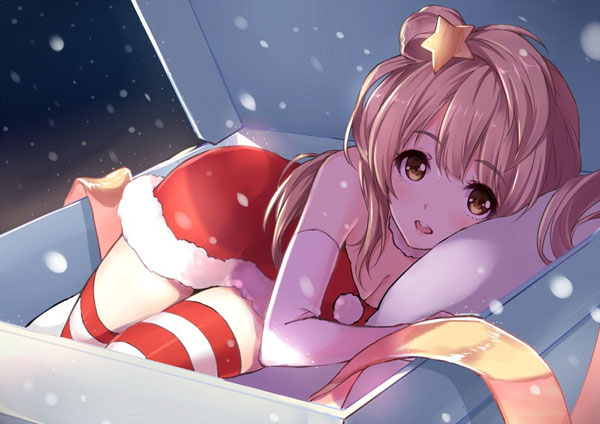 二次元圣诞美少女美图赏四(10)