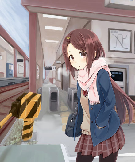 铁道动漫美少女美图赏析(12)