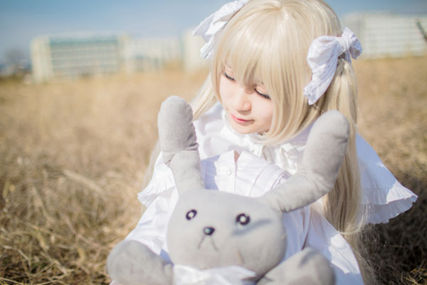 清纯萌妹春日野穹唯美COS(4)