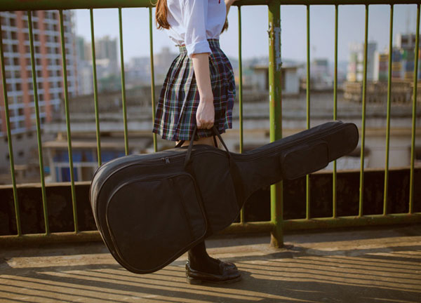 日系制服双马尾少女写真集(12)
