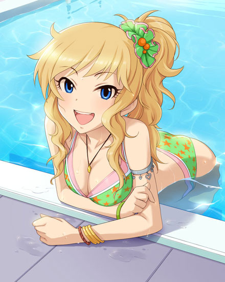 二次元金发美少女美图赏析(5)