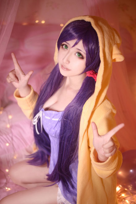 《Love Live!》东条希睡衣卡牌Cos(2)