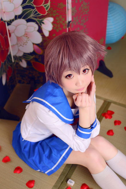 《天才麻将少女》宫永咲COS(3)