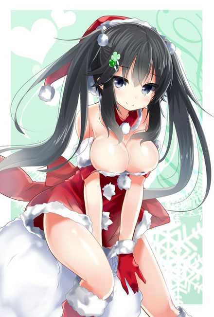 二次元圣诞美少女美图赏四(7)