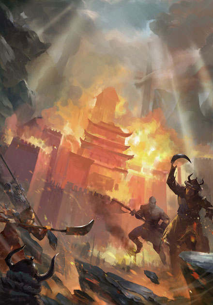 《战国破坏神》游戏场景截图(7)