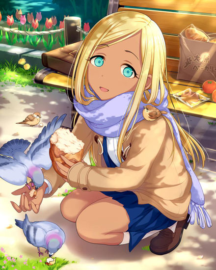 二次元金发美少女美图赏析(20)
