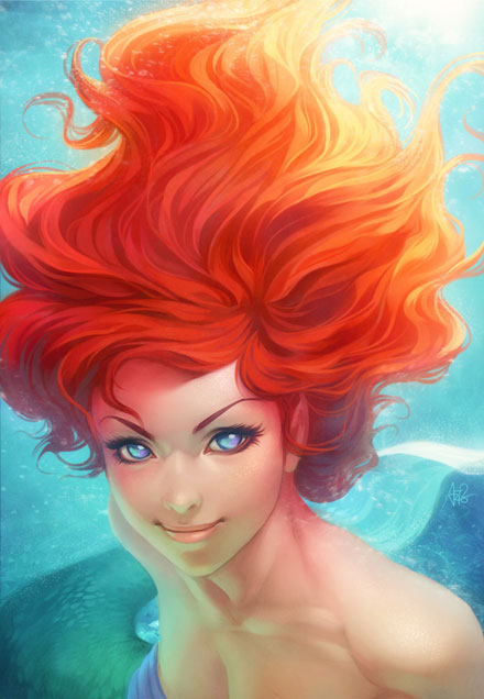 Artgerm游戏美女同人画赏析(2)