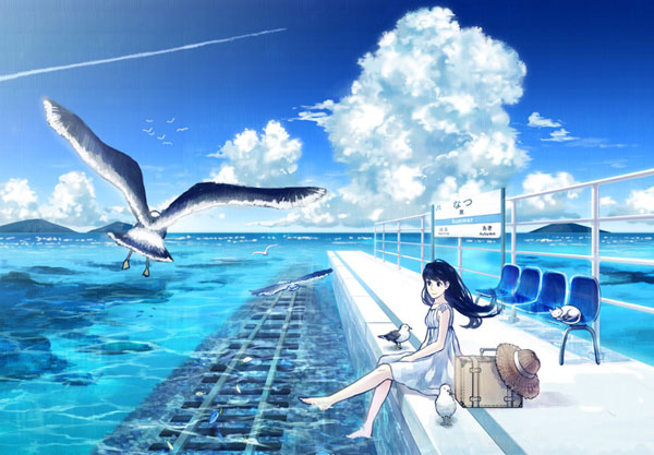 铁道动漫美少女美图赏析(13)
