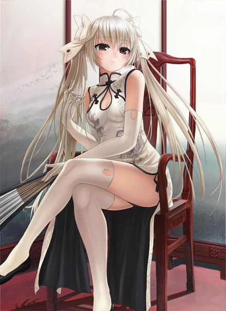 二次元旗袍美少女性感美图赏三(3)