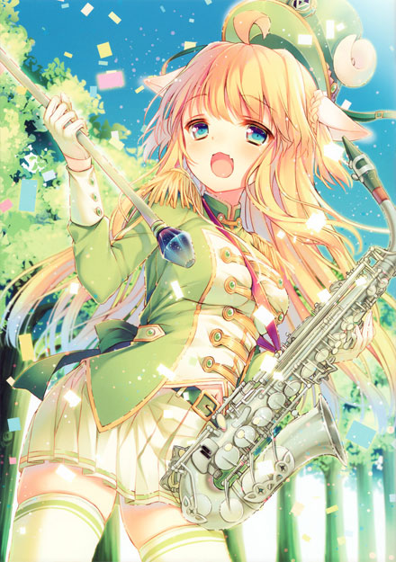 二次元羊耳美少女美图赏析(9)