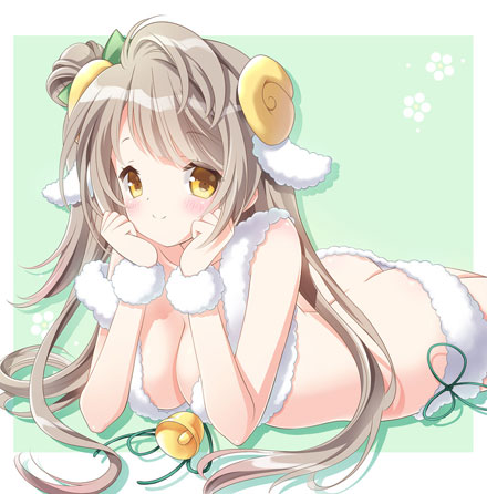 二次元羊耳美少女美图赏析(5)