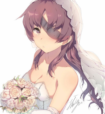 二次元婚纱美少女图集3(2)