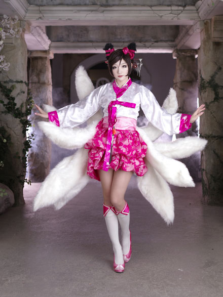 螺旋猫miyuko阿狸精美cos(6)
