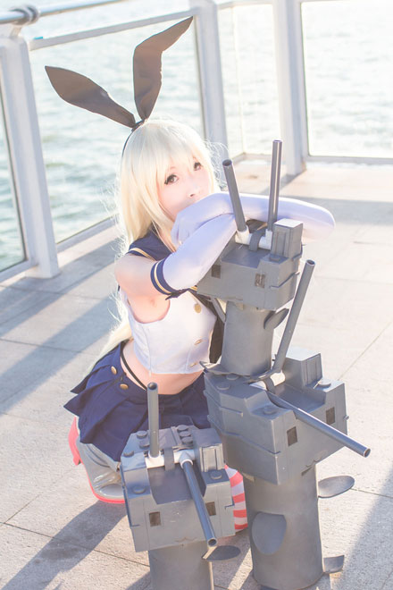 《舰队Collection》岛风娘Cos(3)