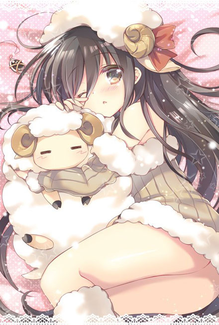 二次元绵羊装少女美图集(19)